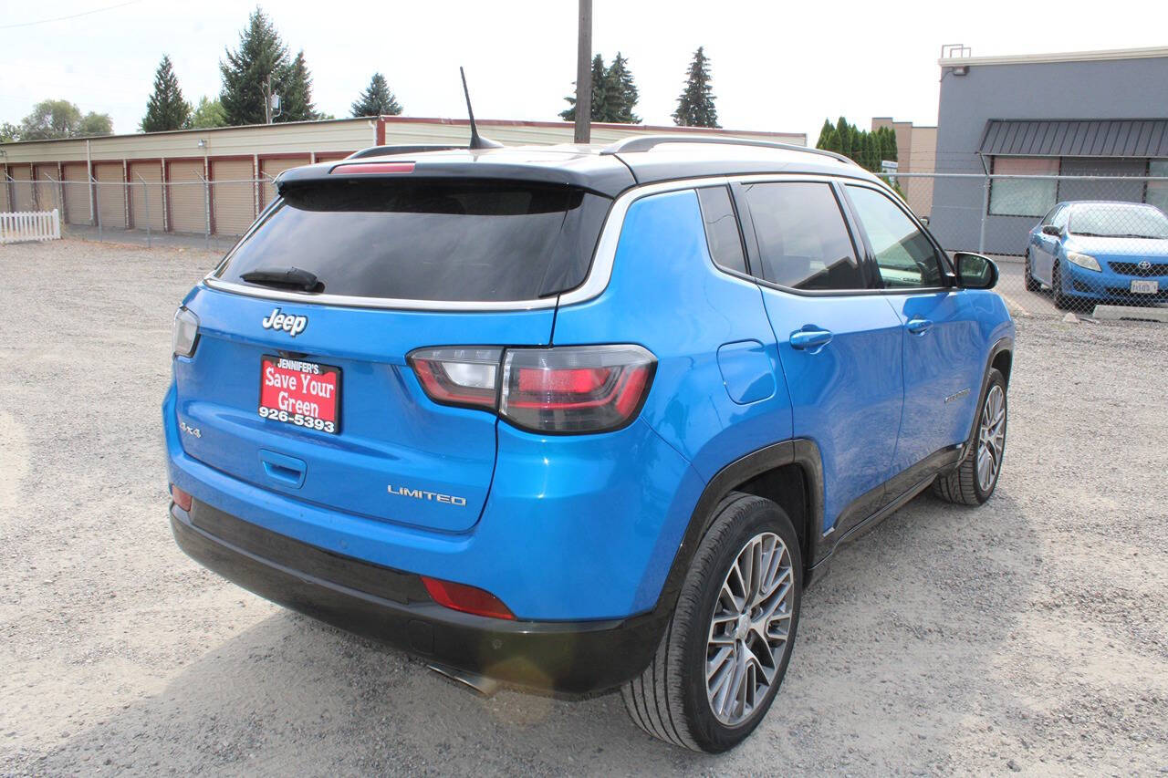 2022 Jeep Compass for sale at Jennifer's Auto Sales & Service in Spokane Valley, WA