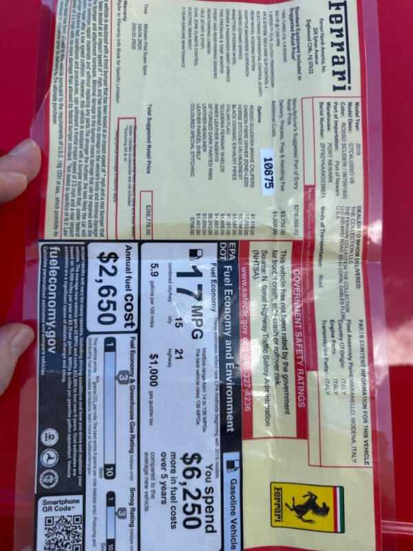 2019 Ferrari GTC4Lusso T