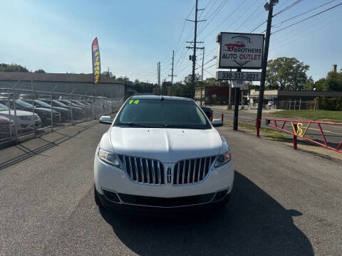 2014 Lincoln MKX for sale at Brothers Auto Group in Youngstown OH