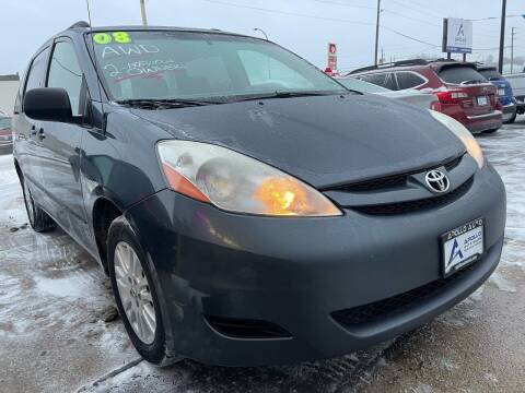 2008 Toyota Sienna for sale at Apollo Auto Sales LLC in Sioux City IA