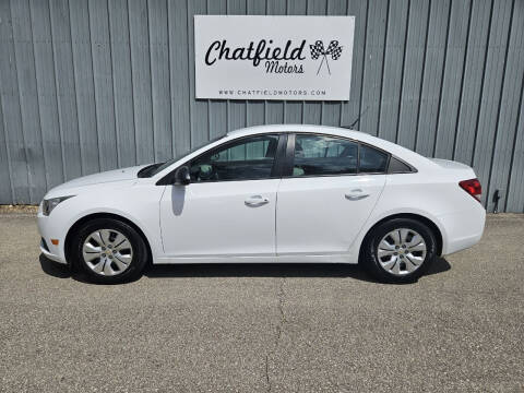 2013 Chevrolet Cruze for sale at Chatfield Motors in Chatfield MN