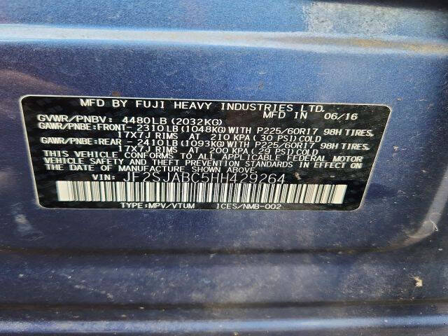 2017 Subaru Forester 2.5i