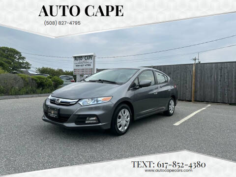 2012 Honda Insight for sale at Auto Cape in Hyannis MA