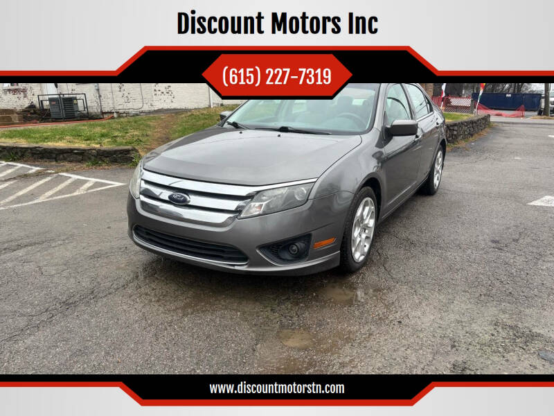 2010 Ford Fusion for sale at Discount Motors Inc in Nashville TN