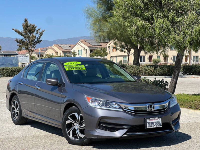 2016 Honda Accord for sale at Esquivel Auto Depot Inc in Rialto CA