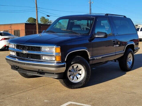 1999 Chevrolet Tahoe for sale at Tyler Car  & Truck Center in Tyler TX