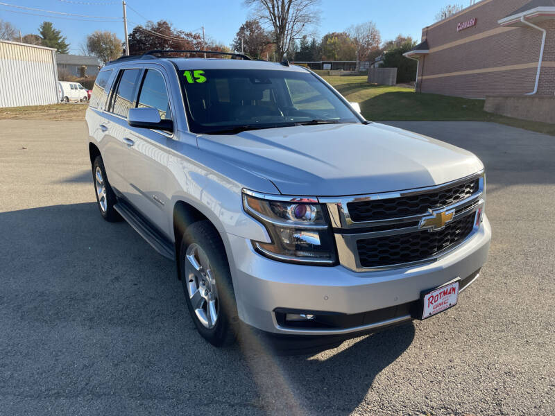 2015 Chevrolet Tahoe for sale at ROTMAN MOTOR CO in Maquoketa IA