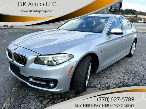 2015 BMW 5 Series for sale at DK Auto LLC in Stone Mountain GA