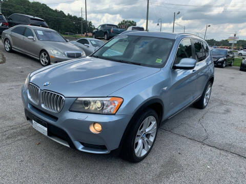 2012 BMW X3 for sale at Philip Motors Inc in Snellville GA