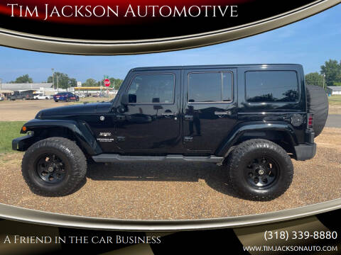 2017 Jeep Wrangler Unlimited for sale at Tim Jackson Automotive in Jonesville LA