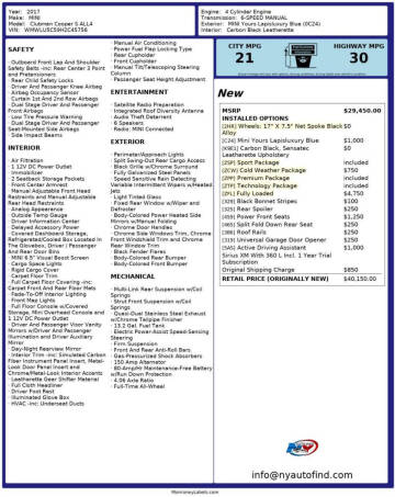 2017 MINI Clubman Cooper S ALL4