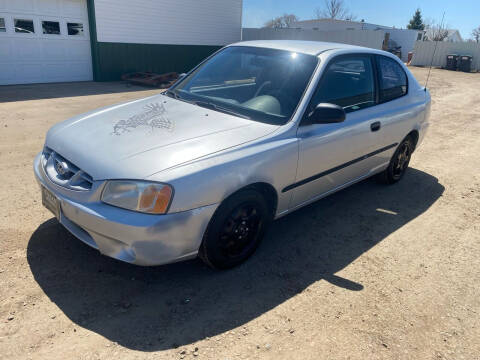 2002 Hyundai Accent for sale at 5 Star Motors Inc. in Mandan ND