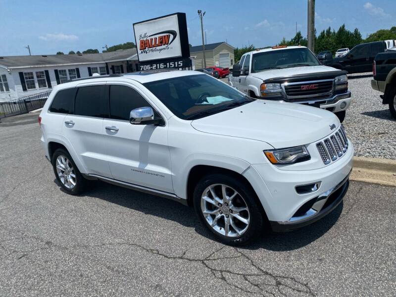2015 Jeep Grand Cherokee for sale at Billy Ballew Motorsports in Dawsonville GA