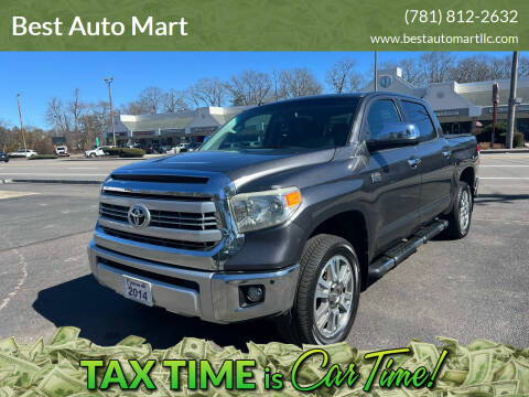 2014 Toyota Tundra for sale at Best Auto Mart in Weymouth MA