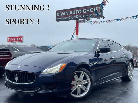 2014 Maserati Quattroporte for sale at Divan Auto Group in Feasterville Trevose PA