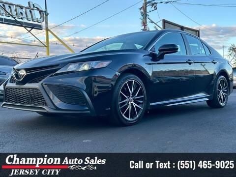 2021 Toyota Camry for sale at CHAMPION AUTO SALES OF JERSEY CITY in Jersey City NJ