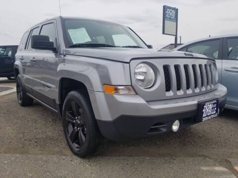 2014 Jeep Patriot for sale at Zion Autos LLC in Pasco WA