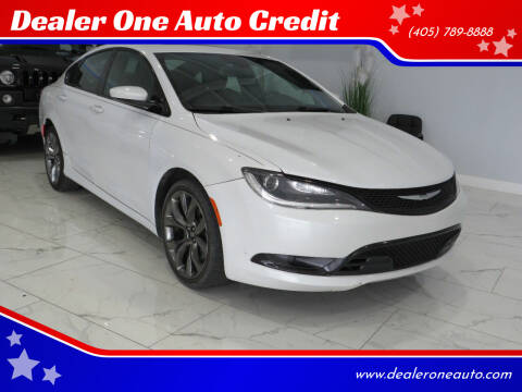 2015 Chrysler 200 for sale at Dealer One Auto Credit in Oklahoma City OK