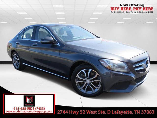 2016 Mercedes-Benz C-Class for sale at Modern Automotive Group LLC in Lafayette, TN