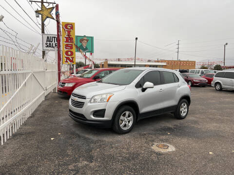 2016 Chevrolet Trax for sale at Robert B Gibson Auto Sales INC in Albuquerque NM