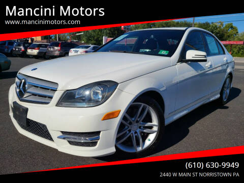 2013 Mercedes-Benz C-Class for sale at Mancini Motors in Norristown PA