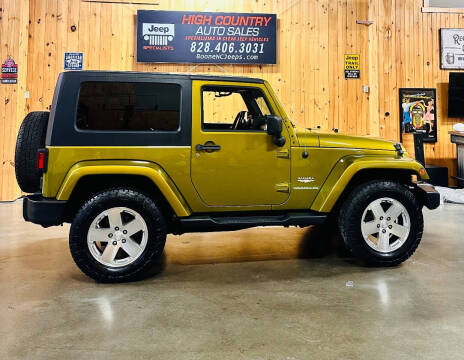 2008 Jeep Wrangler for sale at Boone NC Jeeps-High Country Auto Sales in Boone NC