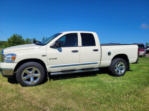 2008 Dodge Ram Pickup 1500 for sale at OLBY AUTOMOTIVE SALES in Frederic WI