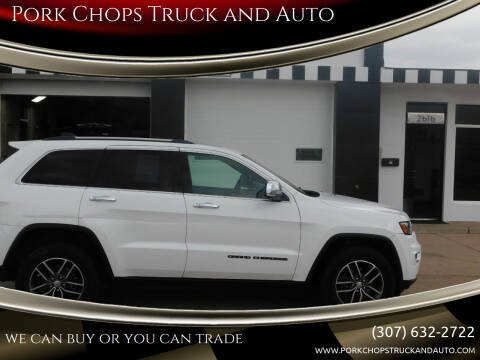 2017 Jeep Grand Cherokee for sale at Pork Chops Truck and Auto in Cheyenne WY