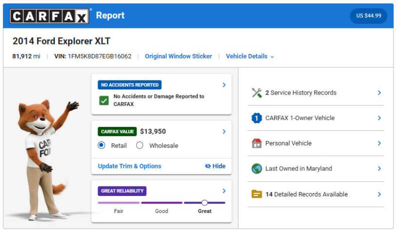 2014 Ford Explorer XLT