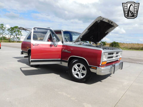 1988 Dodge Ramcharger 100
