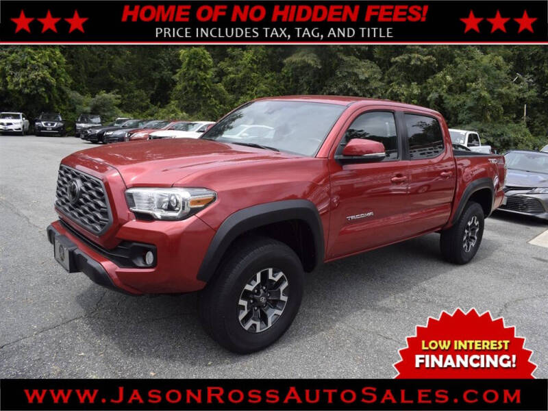 2021 Toyota Tacoma for sale at Jason Ross Auto Sales in Burlington NC