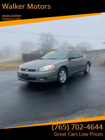 2006 Chevrolet Monte Carlo for sale at Walker Motors in Muncie IN