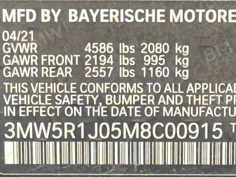 2021 BMW 3 Series 330i