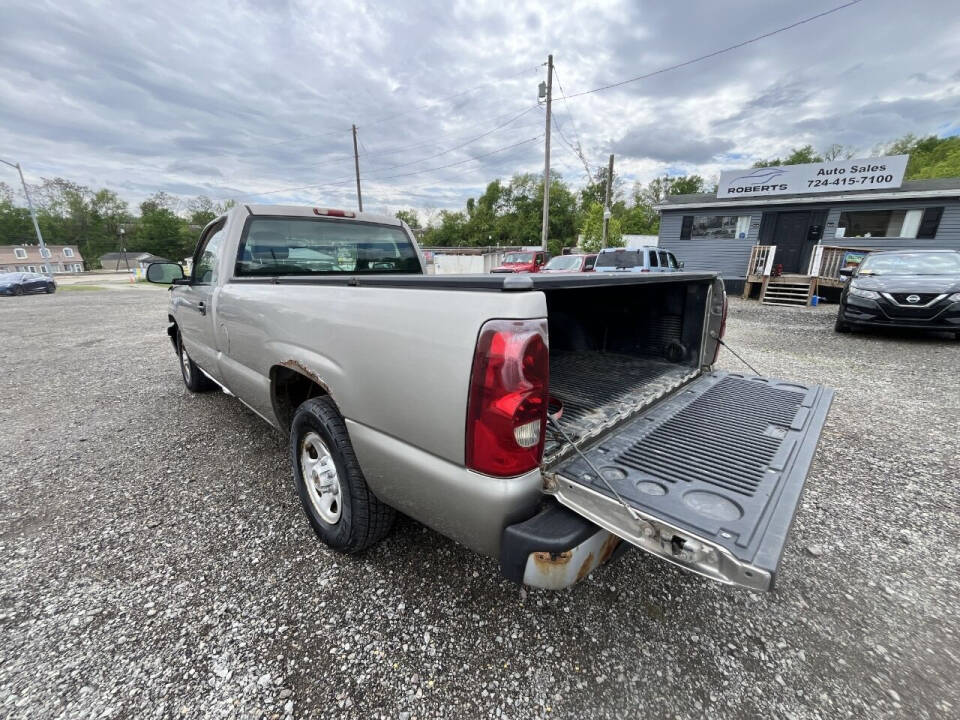 2003 Chevrolet Silverado 1500 for sale at Roberts Enterprises Autos LLC in Belle Vernon, PA