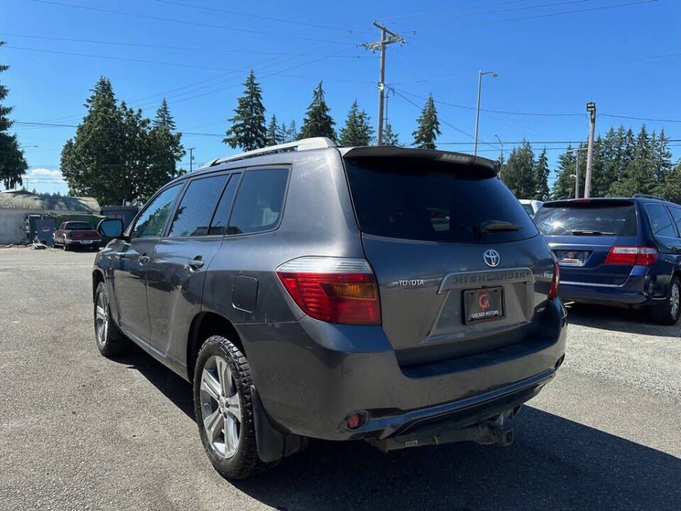 2008 Toyota Highlander for sale at Cascade Motors in Olympia, WA