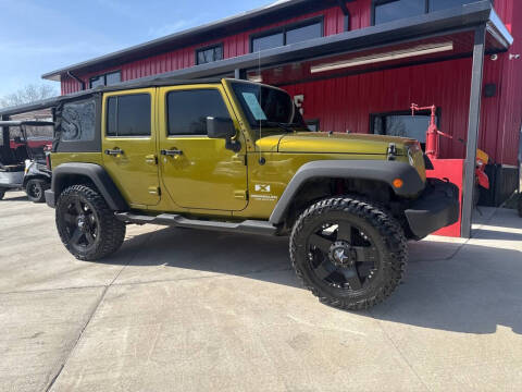 2007 Jeep Wrangler Unlimited for sale at LEE AUTO SALES in McAlester OK
