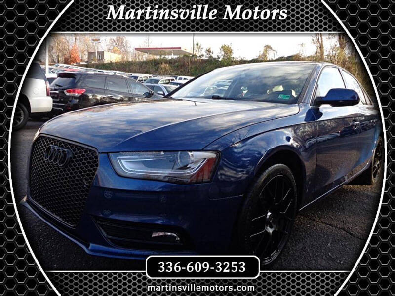 2013 Audi A4 2.0T quattro Premium Plus