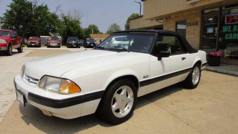 1991 Ford Mustang for sale at Bob Waterson Motorsports in South Elgin IL