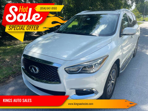 2018 Infiniti QX60 for sale at KINGS AUTO SALES in Hollywood FL