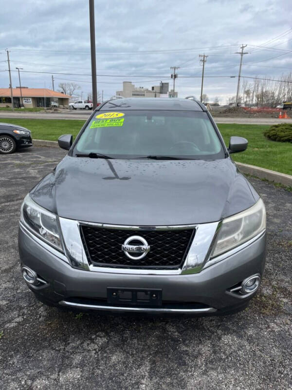 2015 Nissan Pathfinder for sale at Hamburg Motors in Hamburg NY
