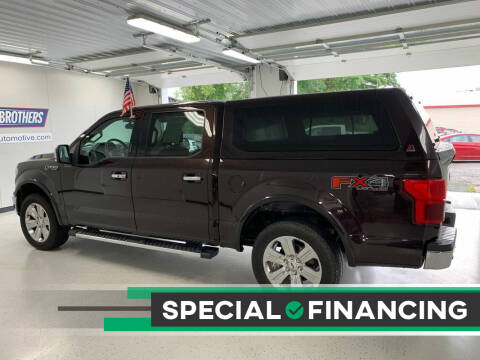 2018 Ford F-150 for sale at Brown Brothers Automotive Sales And Service LLC in Hudson Falls NY
