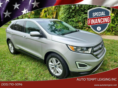 2018 Ford Edge for sale at Auto Tempt  Leasing Inc in Miami FL