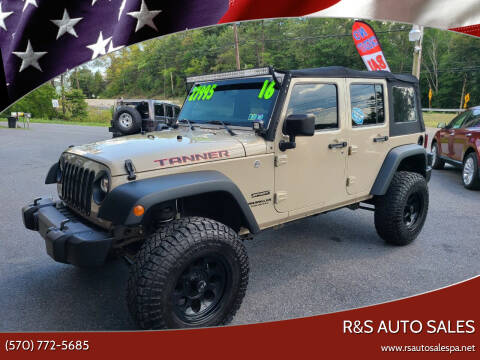 Jeep Wrangler Unlimited For Sale in Linden, PA - R&S Auto Sales