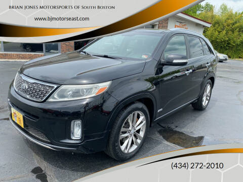 2014 Kia Sorento for sale at BRIAN JONES MOTORSPORTS OF South Boston in South Boston VA