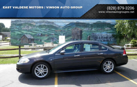 2013 Chevrolet Impala for sale at EAST VALDESE MOTORS / VINSON AUTO GROUP in Valdese NC