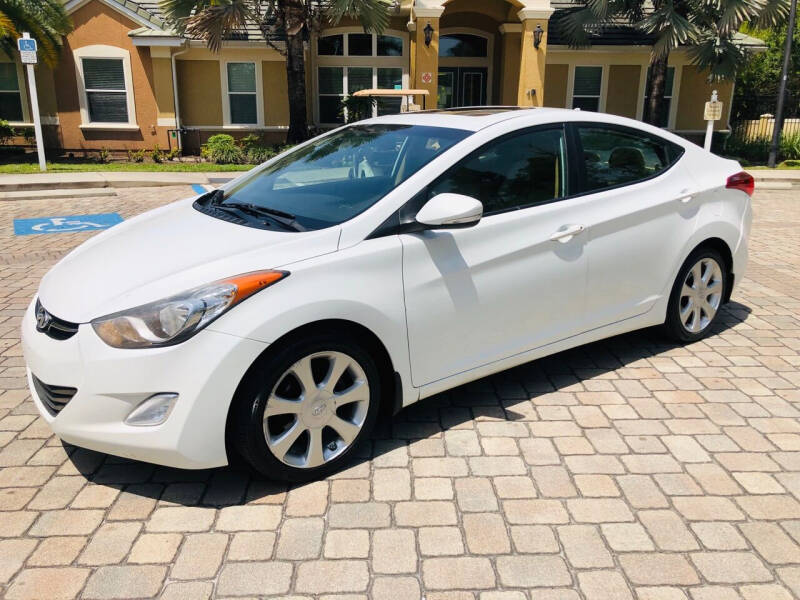 2012 Hyundai Elantra for sale at On Fire Car Sales in Tampa FL