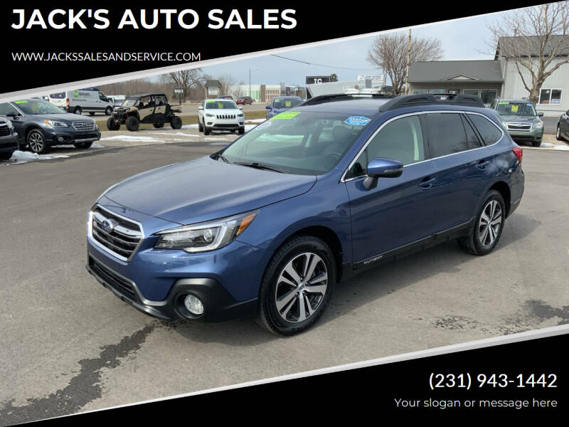 2019 Subaru Outback for sale at JACK'S AUTO SALES in Traverse City MI