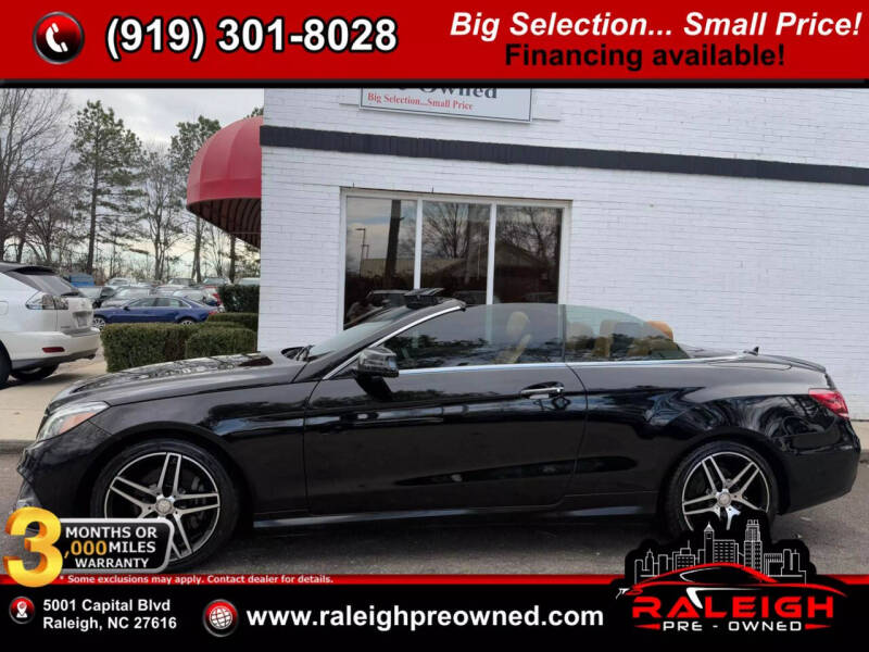 2016 Mercedes-Benz E-Class for sale at Raleigh Pre-Owned in Raleigh NC