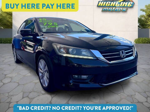 2014 Honda Accord for sale at Highline Motors in Aston PA