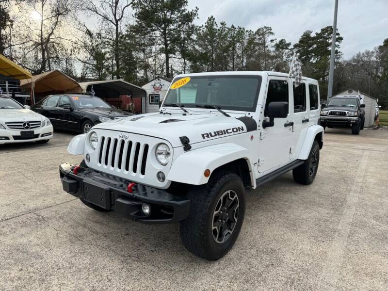 2016 Jeep Wrangler Unlimited for sale at AUTO WOODLANDS in Magnolia TX